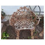 Nice cast iron garden chair