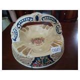 large vintage german ashtray