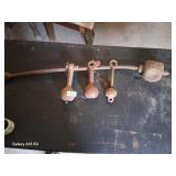 Lot of bell clapper - antique and varios cast iron