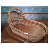 Vintage Wicker moses basket