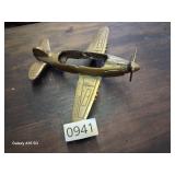 Solid brass ww2 Tiger fighter tape dispenser