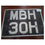 1969ï¿½UKï¿½Blackï¿½Plateï¿½MBHï¿½30Hï¿½ï¿½ï¿½Birminghamï¿½Issue