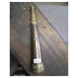 Vintage Brass Fireman's nozzle