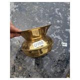 Vintage brass spitoon