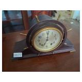 Seth Thomas Nautical themed mantle clock - USA