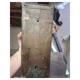 Old copper mail box