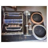 Vintage Car bits and horn