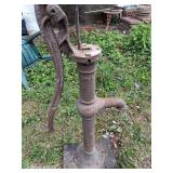 Antique Red Jacket water pump