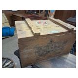 Cool old wooden crate