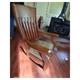 Beautiful Vintage solid wood Rocking chair
