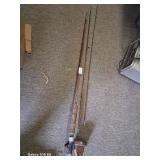 Vintage 3 piece stream and lake 88a fishing pole