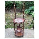 Vintage pitcher and basin stand