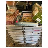 12 drawer jewelry beading storage and supplies