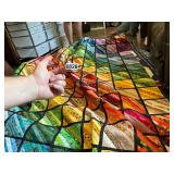 8- machined quilting tops