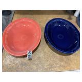 2 Fiesta oval platter/ bowls
