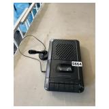 ONN cassette recorder and mic