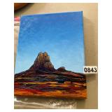 Geraldine Tso Navajo canvas art
