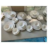 Large set Huhschenrunther German china