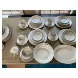 4 place setting Translucent China set