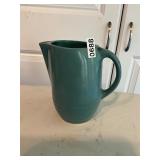Green grayish pitcher