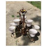 9 light chandelier