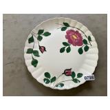 Blue Ridge Hand Painted plate