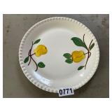 Blue Ridge Hand Painted plate