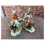 Norleans Japan man and woman figurine