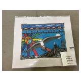 Art- Leather Rose Eureka- 16 x 19 Eagle