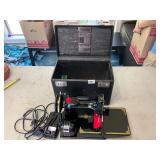 Vintage Travel Singer sewing machine
