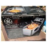 GE deep fryer in box