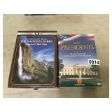 DVD sets- National Parks and Presidents