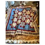 10- machined quilting tops