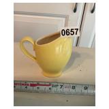 Tear drop shaped creamer