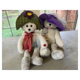 2- Plush Bunny rabbits