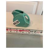 Small Fiesta teal pitcher