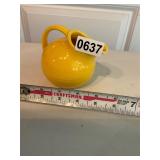 Yellow creamer pitcher