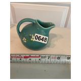 Teal Creamer pitcher
