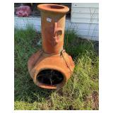 Large chimnea fire place