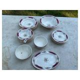 22 pieces Homer Laughlin dishes