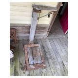 Vintage floor scales