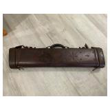 Vintage leather case