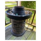 Round water fountain