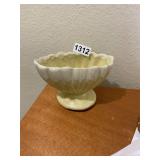Vintage seashell style planter