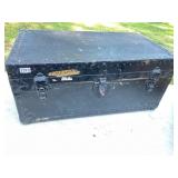 Vintage black trunk