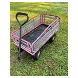 Pneumatic tire wagon