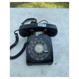 Vintage rotary telephone