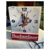 Budweiser Budman clock