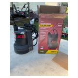 Ace submersible utility pump 1/4 HP