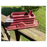 Vintage steamboat planter